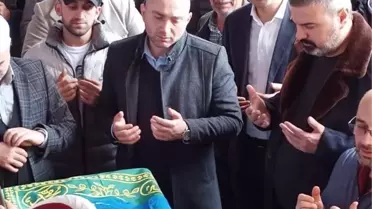 ÜZERİNE KALE DİREĞİ DEVRİLEN YİĞİT, SON YOLCULUĞUNA UĞURLANDI