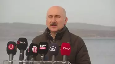 Ulaştırma ve Altyapı Bakanı Karaismailoğlu 1915 Çanakkale Köprüsü'ne ilişkin açıklama yaptı Açıklaması
