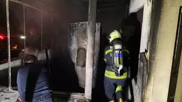 Elektrikli ısıtıcı yangına neden oldu