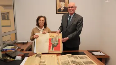 Öğretmen Mehmet Akın'ın Yön Dergisi Arşivi, Odunpazarı'na Emanet