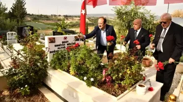 Şehit Emniyet Müdürü Altuğ Verdi mezarı başında anıldı