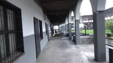 Yangın çıkan Yazmacılar Hanı'nda polis ekipleri çalışma yaptı