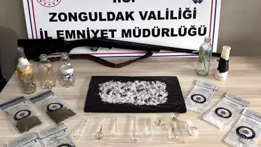 Zonguldak'ta uyuşturucu operasyonu