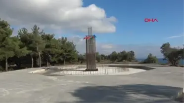 ÇANAKKALE'DE 'AZERBAYCAN ANITI'NIN TEMEL ATMA TÖRENİ GERÇEKLEŞTİRİLDİ