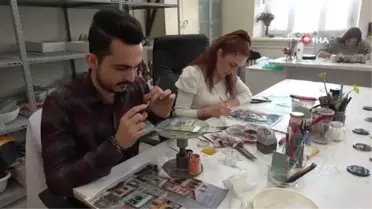UNESCO Geçici Listesi'ndeki Kızılırmak Deltası'nı cam, seramik ve kumaşlara işliyorlar