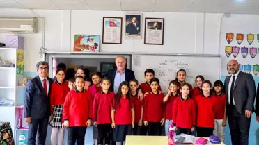 Başkan Atabay, minik öğrenin ricasını kırmadı