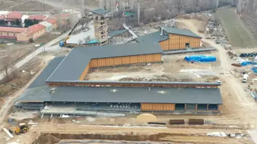 Çatalhöyük Tanıtım ve Karşılama Merkezi binasında sona yaklaşıldı