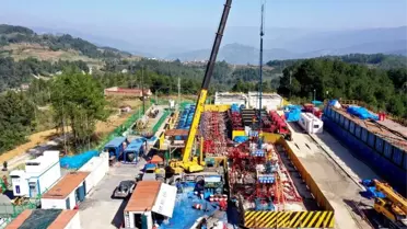 Çin'deki En Büyük Kaya Gazı Sahasının Üretimi, Toplam 53 Milyar Metreküpü Geçti