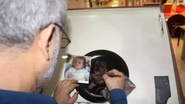 Erzincanlı ressam, sanatını bakır tabakların üzerinde icra ediyor