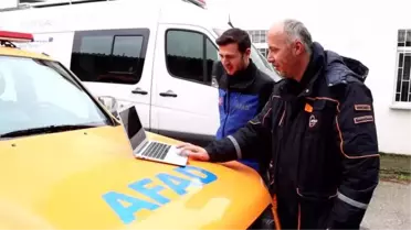 Kırklareli'nde AFAD personeli AA'nın Yılın Fotoğrafları oylamasına katıldı