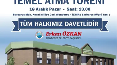 Menderes'te Cemevi Temeli Atılıyor