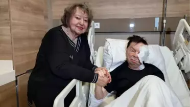 15 GÜN YAŞAMAZ? DENİLEN RUS HASTANIN YÜZÜNDEN 2 YUMRUK BÜYÜKLÜĞÜNDE TÜMÖR ÇIKTI