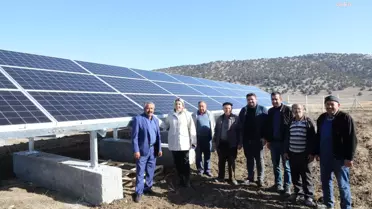 Antalya Büyükşehir Sülekler'in Sulama Sorununu Güneş Enerjisiyle Çözdü