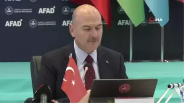 Bakan Soylu: '(Afet konusunda) Aynı bölgeyi paylaşan ülkeler arasındaki iş birliği giderek daha büyük önem kazanmaktadır'
