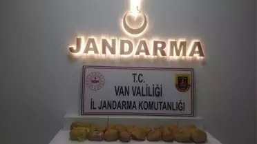 Van'da 4 kilogram sentetik uyuşturucu ele geçirildi