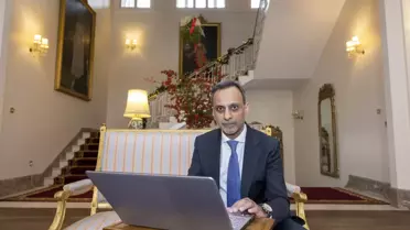 İngiltere'nin Ankara Büyükelçiliği Maslahatgüzarı Sharma, AA'nın 'Yılın Fotoğrafları' oylamasına katıldı