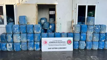 Çobanbey Gümrük Kapısı'nda 53,2 ton sülfürik asit ele geçirildi