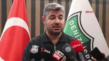 SPOR Denizlispor Başkanı Uz: Maç öncesi puan silme açıklamasını normal görmüyorum