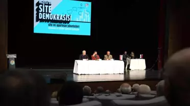 Mezitli'de Site Yöneticileri Site Demokrasisini Konuştu