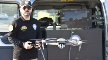 Samsun Emniyeti denetimlerde dronları etkin şekilde kullanıyor