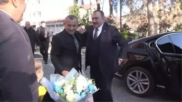 AK Parti Afyonkarahisar Milletvekili Eroğlu, Samsun'da partililerle bir araya geldi