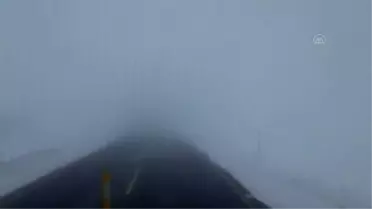 Ardahan'da sis etkili oldu