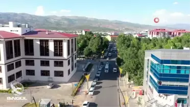 Bingöl'ün en işlek kavşağında yollar 6 şeride yükseltildi