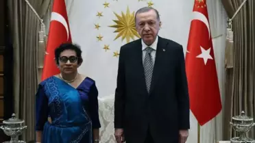 Cumhurbaşkanı Erdoğan, güven mektuplarını kabul etti