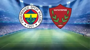 Jorge Jesus'tan sürpriz tercihler! Fenerbahçe-Hatayspor maçının ilk 11'leri açıklandı