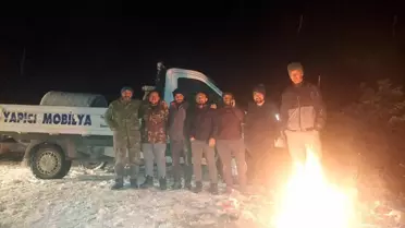 Artvin'de kar nedeniyle köyde mahsur kalan 6 kişi kurtarıldı