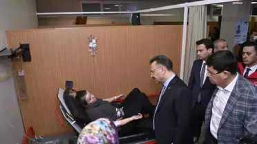 Aydın Valisi Hüseyin Aksoy, Nazilli'deki Patlamada Yaralananları Ziyaret Etti