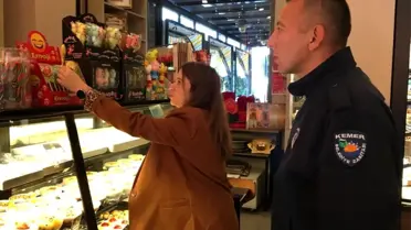 Kemer'de zabıtadan yılbaşı öncesi denetimi