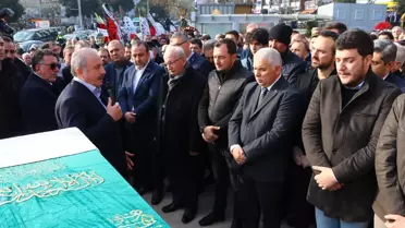 TBMM Başkanı Mustafa Şentop, Tekirdağ'da cenaze törenine katıldı