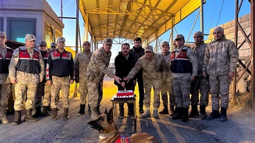 Kaymakam Aydoğan'dan yeni yıl ziyaretleri