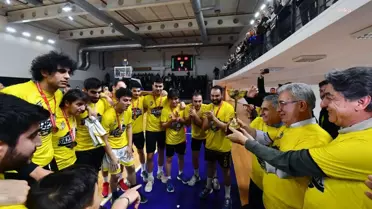 Ankara Büyük Erkekler Basketbol Ligi'nin Şampiyonu Abb Ego Spor Oldu