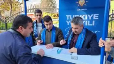 Başkan Alkayış, AK Partiye üyelik yapan herkese teşekkür etti