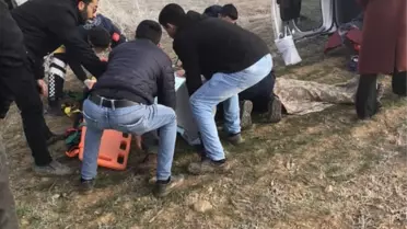 Konya'da devrilen cipteki 3 kişi yaralandı