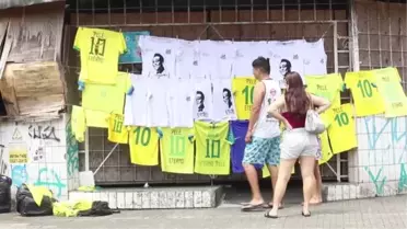 Vila Belmiro Stadyumu Pele'nin cenaze töreni için hazırlanıyor