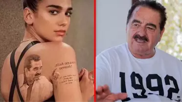 Dua Lipa'ya yapılan photoshoplu dövmeyi gerçek zanneden İbrahim Tatlıses, dalga konusu oldu: Cesur ve güzel kızımıza teşekkür ederim