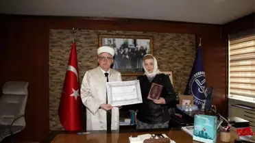 Ukraynalı Viktoriia Çanakkale'de Müslüman oldu