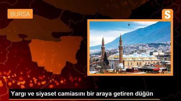 Yargı ve siyaset camiasını bir araya getiren düğün