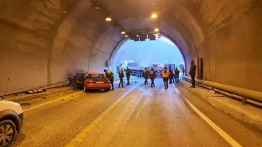 Otomobil tır ile çarpıştı: 1 ölü 2 yaralı