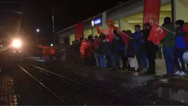 Bakan Kasapoğlu, Sarıkamış anması için Doğu Ekspresi ile yola çıktı (3)