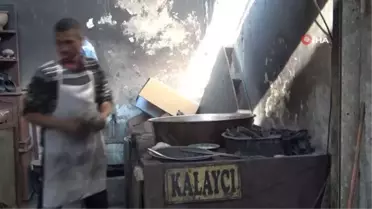 Kalaycılık mesleğini 7 kuşaktır devam ettiriyorlar