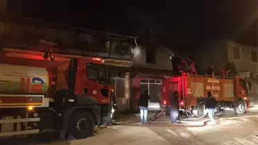 Burdur'da yanan evde dumandan etkilenen kişi kaldırıldığı hastanede öldü