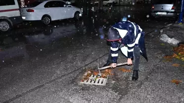 Manisa'da birimler yağışa karşı teyakkuza geçti