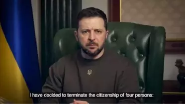 Zelenski, Viktor Medvedchuk dahil 4 kişiyi Ukrayna vatandaşlığından çıkardı