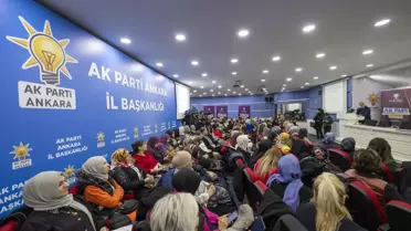 AK Parti'li Keşir, 'Siyaset Akademisi Kadın' eğitim programında konuştu