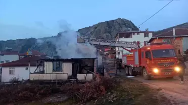 Elektrikli sobadan çıkan yangında 1 kişi hayatını kaybetti