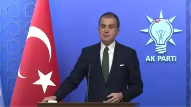 AK Parti Sözcüsü Ömer Çelik: '(6'lı masanın anayasa taslağı hakkında) Bu model bu şekilde ortaya sunulan model, sivil siyaseti demokratik kazanımları...